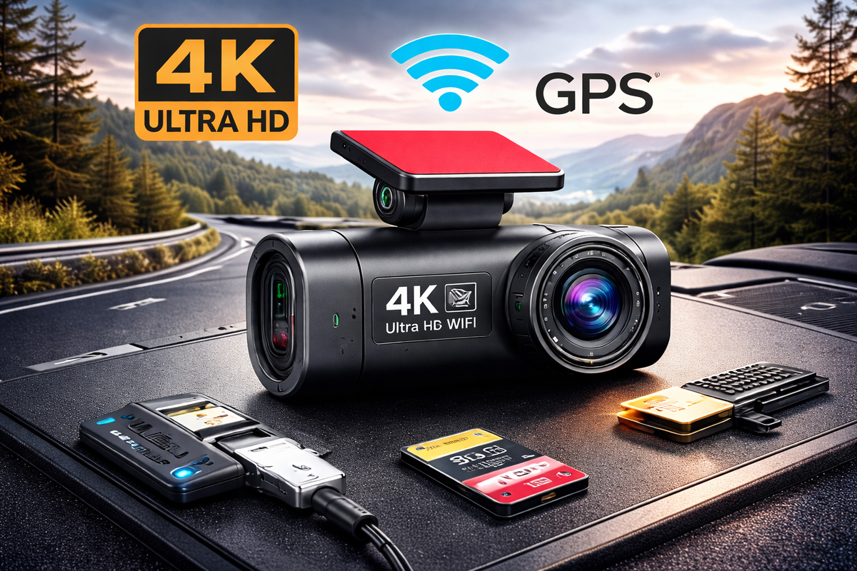 🎥 Kamera samochodowa 4K Ultra HD